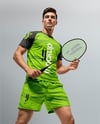 Man Wearing Badminton Uniform Mockup