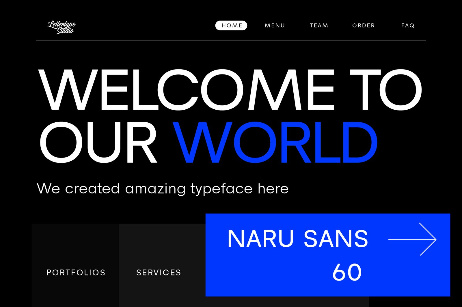 Naru Sans Font