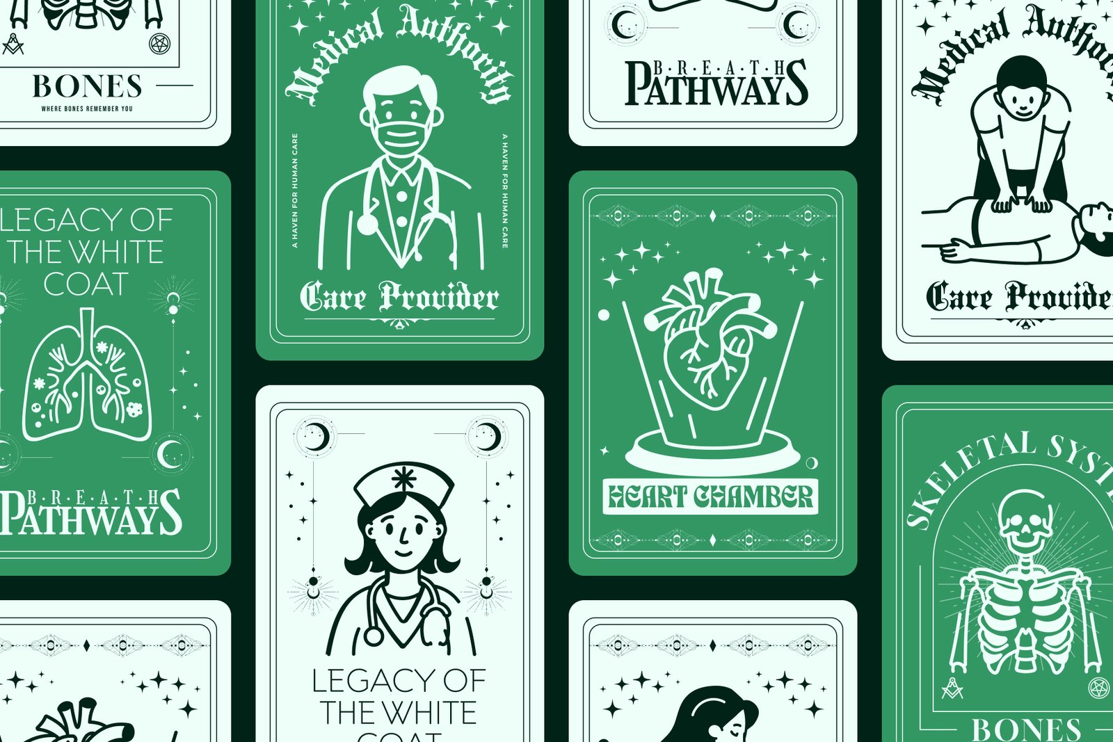 Medical Doodles Set