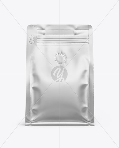 Matte Metallic Package Mockup