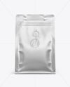 Matte Metallic Package Mockup