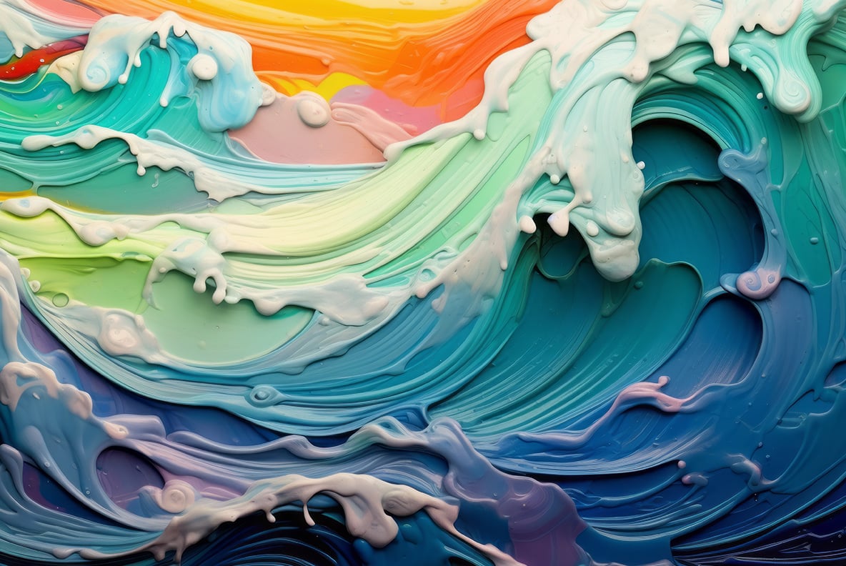 Paint waves