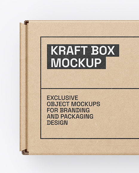 Kraft Box Mockup