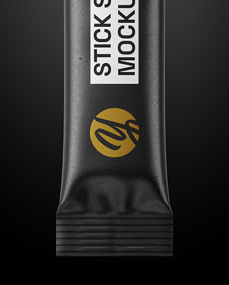 Kraft Stick Sachet Mockup