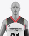 Basketball Full Kit Mockup - Front View