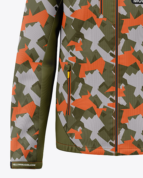 Hooded Jacket Mockup