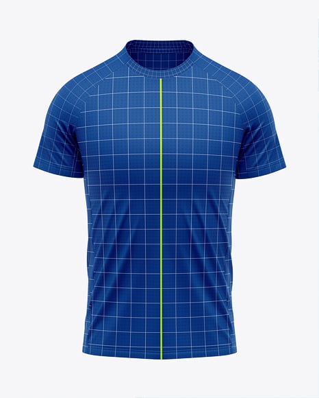 Raglan Short Sleeve Jersey Mockup