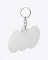 Ovals Keychain Mockup