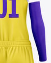 Women's Basketball Kit Mockup - Back View