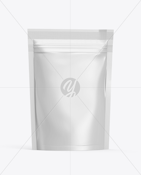 Matte Stand-Up Pouch Mockup