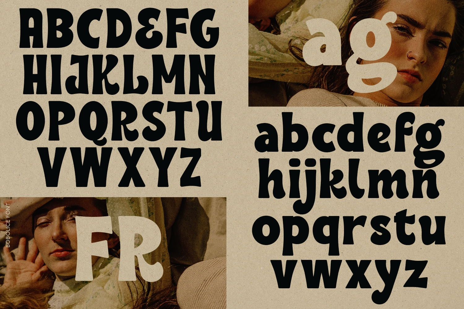 Bobolice - Retro Display Font