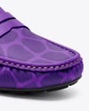 Women's Leather Moccasin Mockup