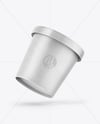 Kraft Paper Ice Cream Cup Mockup