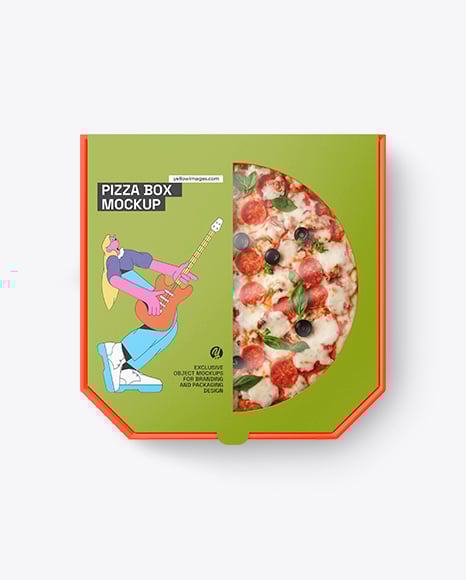 Pizza Box Mockup