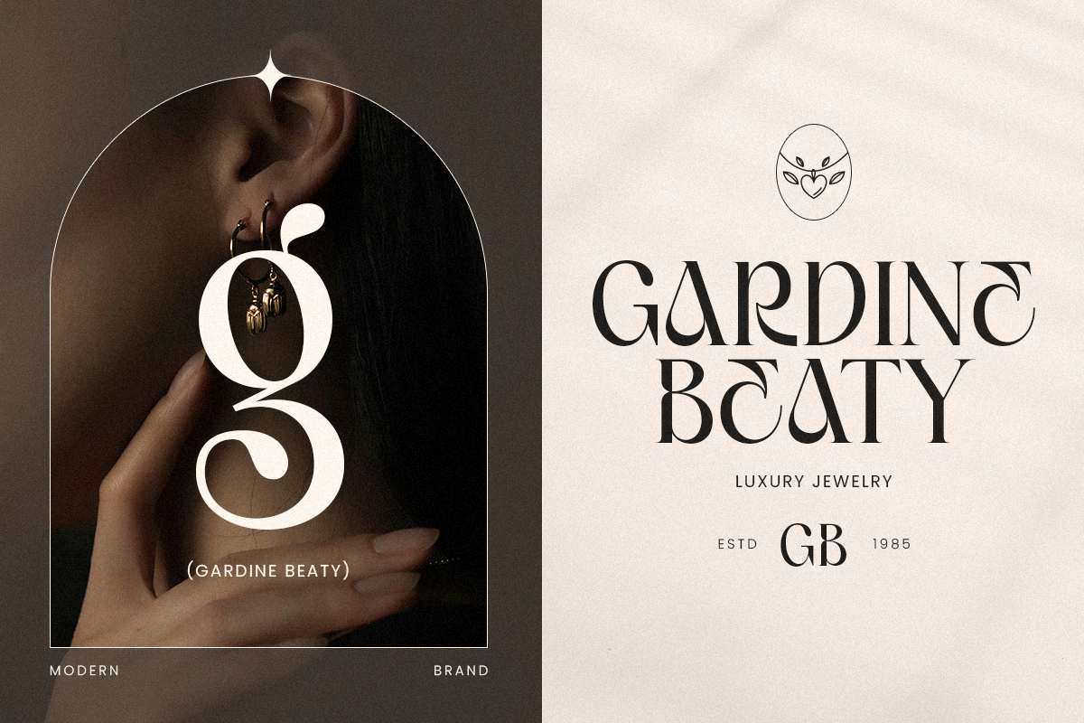 Organic - Cinematic Logo Luxury Font