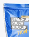 Glossy Stand-Up Pouch Mockup