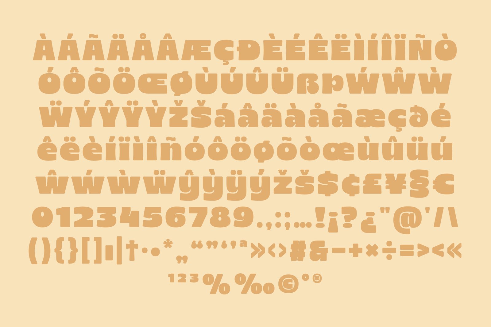 Rotio - Bold Font