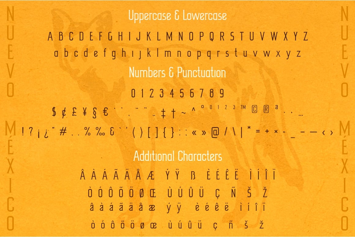 New Mexico southwestern rustic font