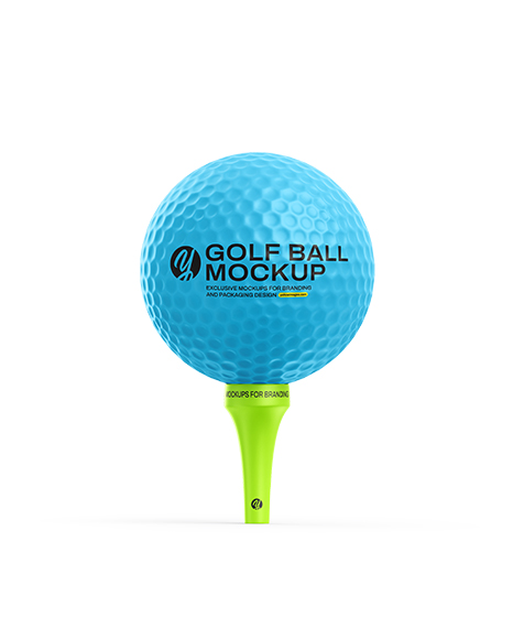 Golf Ball Mockup