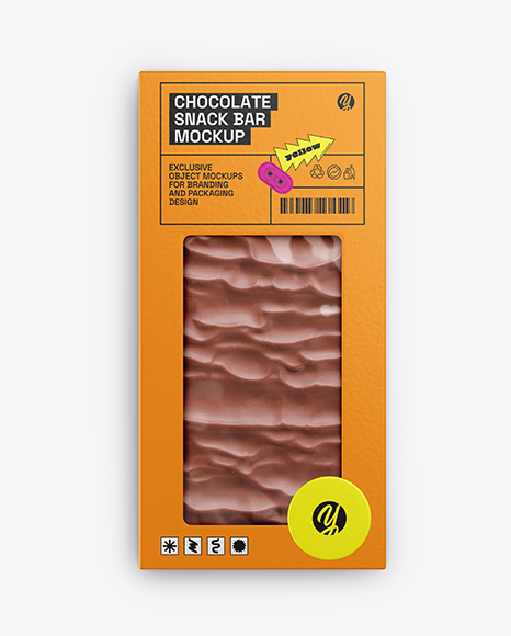 Chocolate Bar Mockup - Premium PSD Mockups