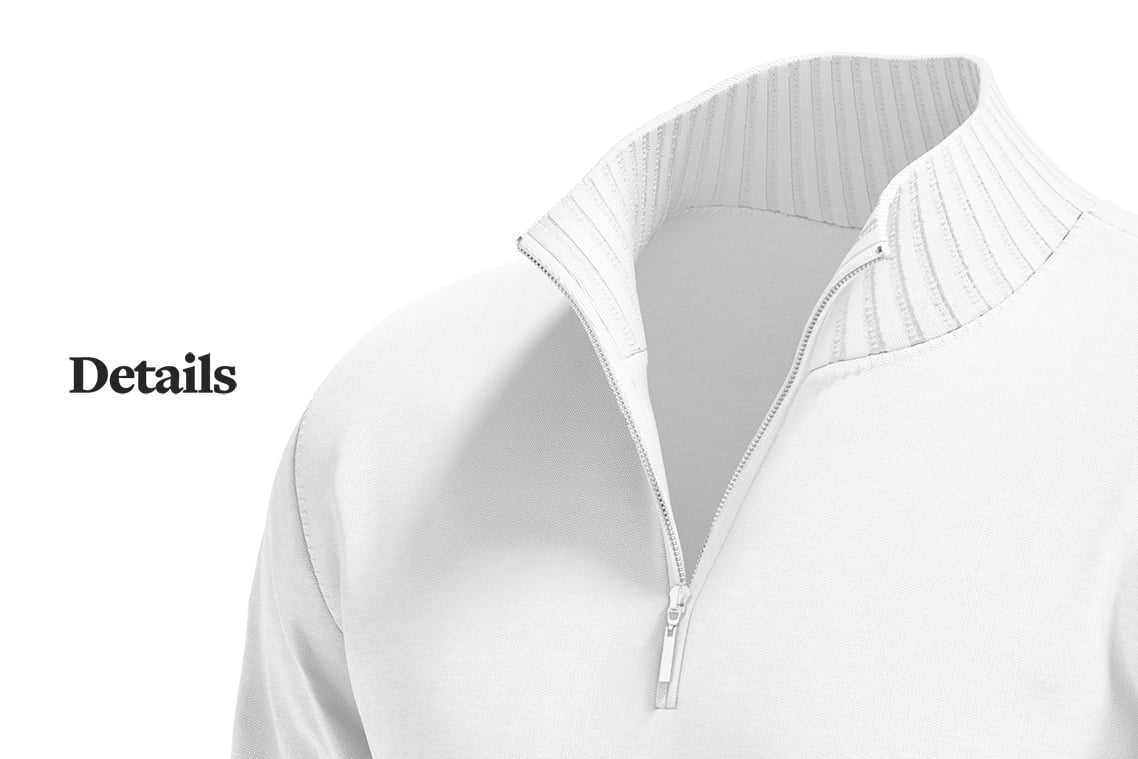 Quarter Zip Sweater Mockups Set