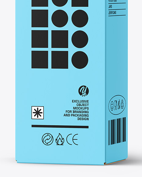 Matte Cosmetic Tube with Box Mockup