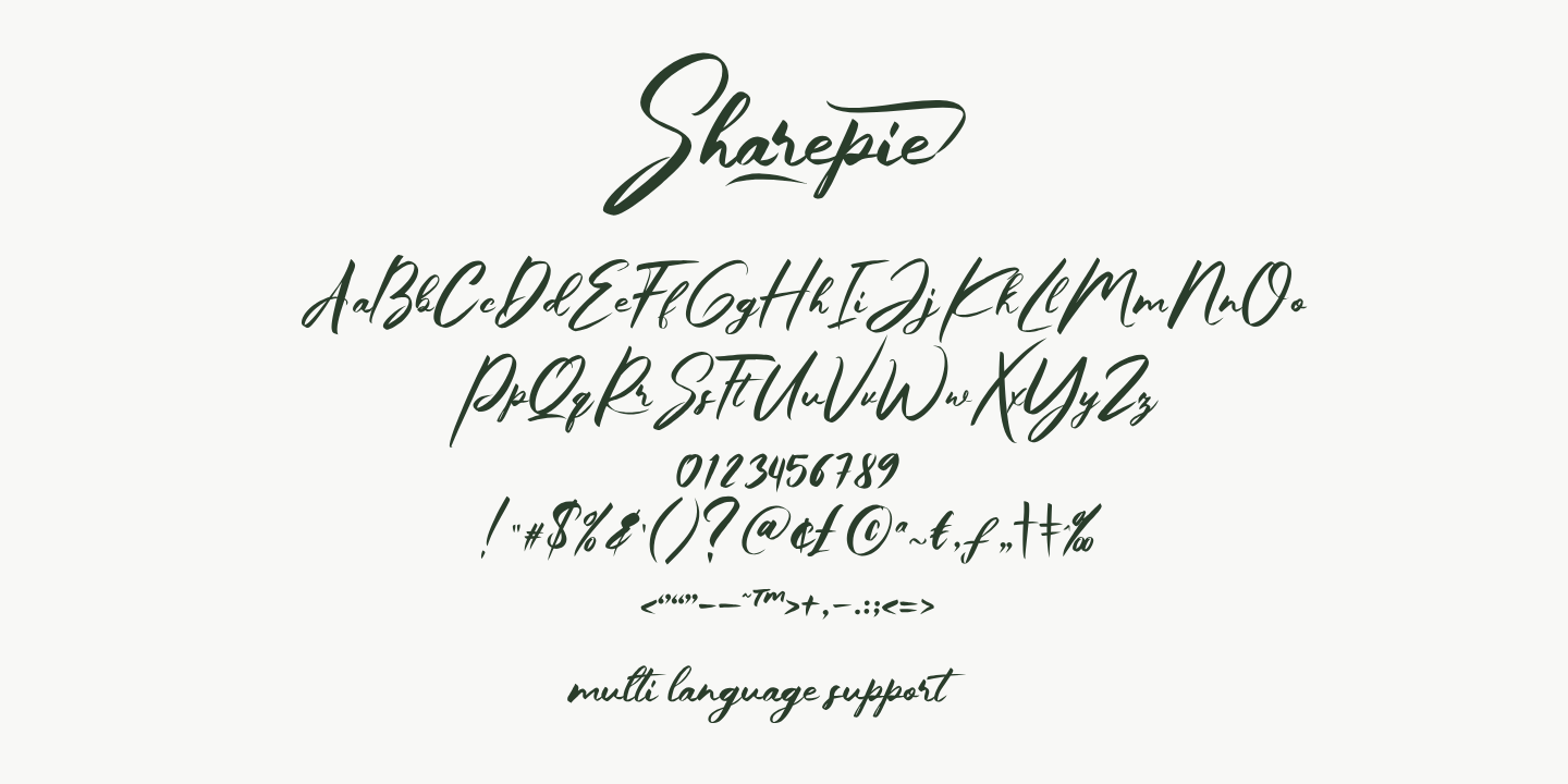 Sharepie Font