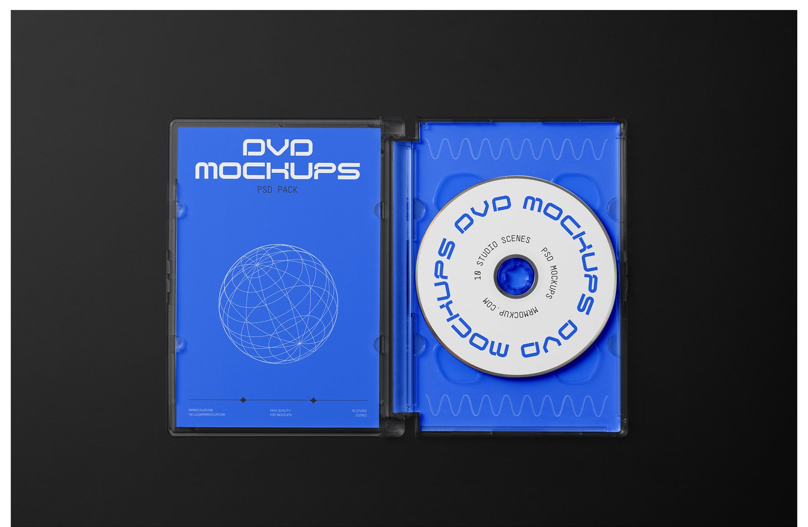 DVD Digipack Mockups