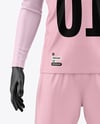 Soccer Full Kit w/ Mannequin Mockup - Front View
