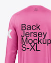 Raglan Long Sleeve Jersey - Back View
