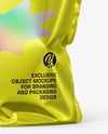 Metallic Stand-Up Pouch Mockup