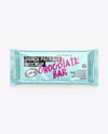 Glossy Metallic Snack Package Mockup