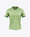 V-Neck Rugby Jersey Mockup - Front View