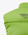 Women's Down Vest Mockup