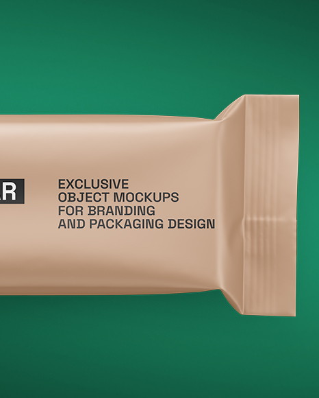 Matte Snack Package Mockup