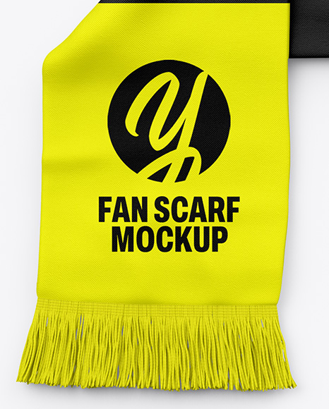 Football Sports Scarf Mockup