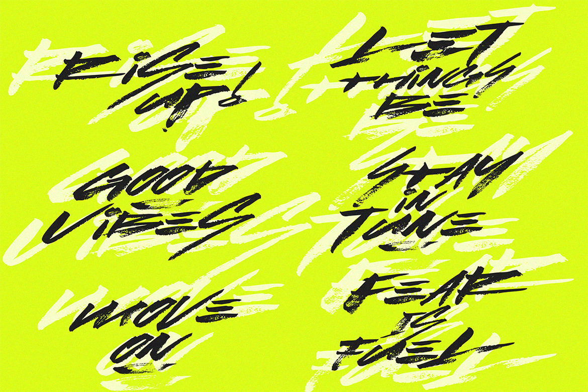 Lust | Handwritten Cyber Brush Font