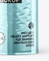 Glossy Metallic Package Mockup