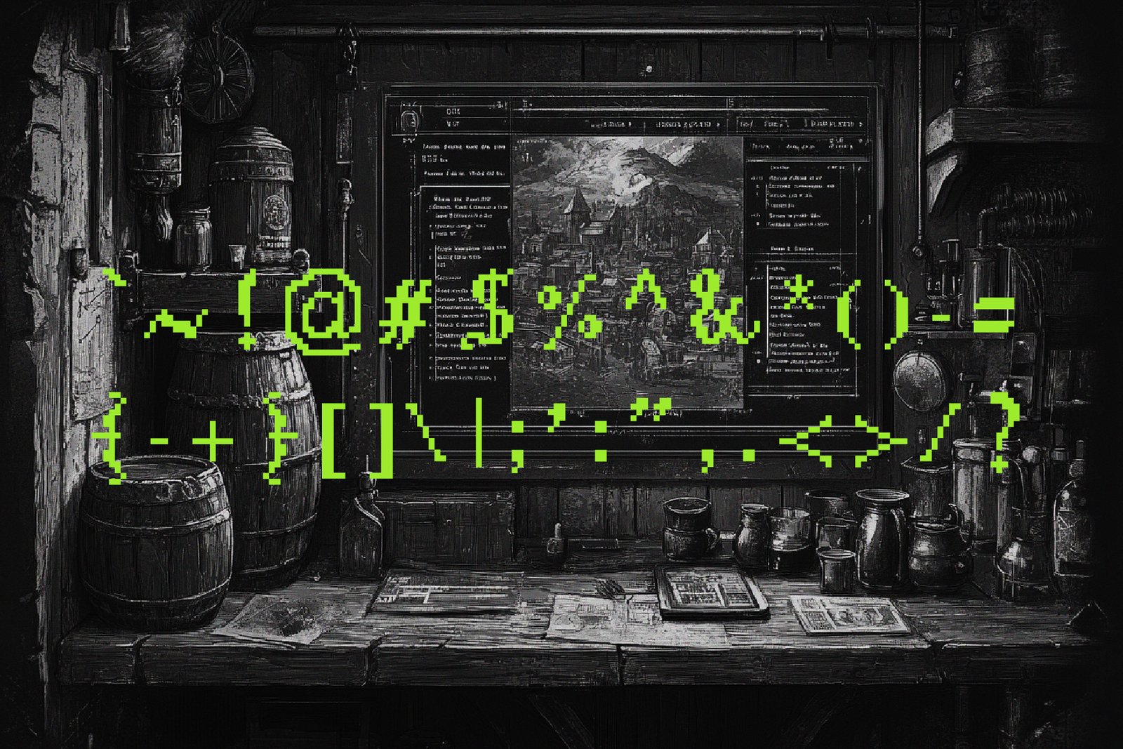 Pixel Warden - Blackletter Typeface
