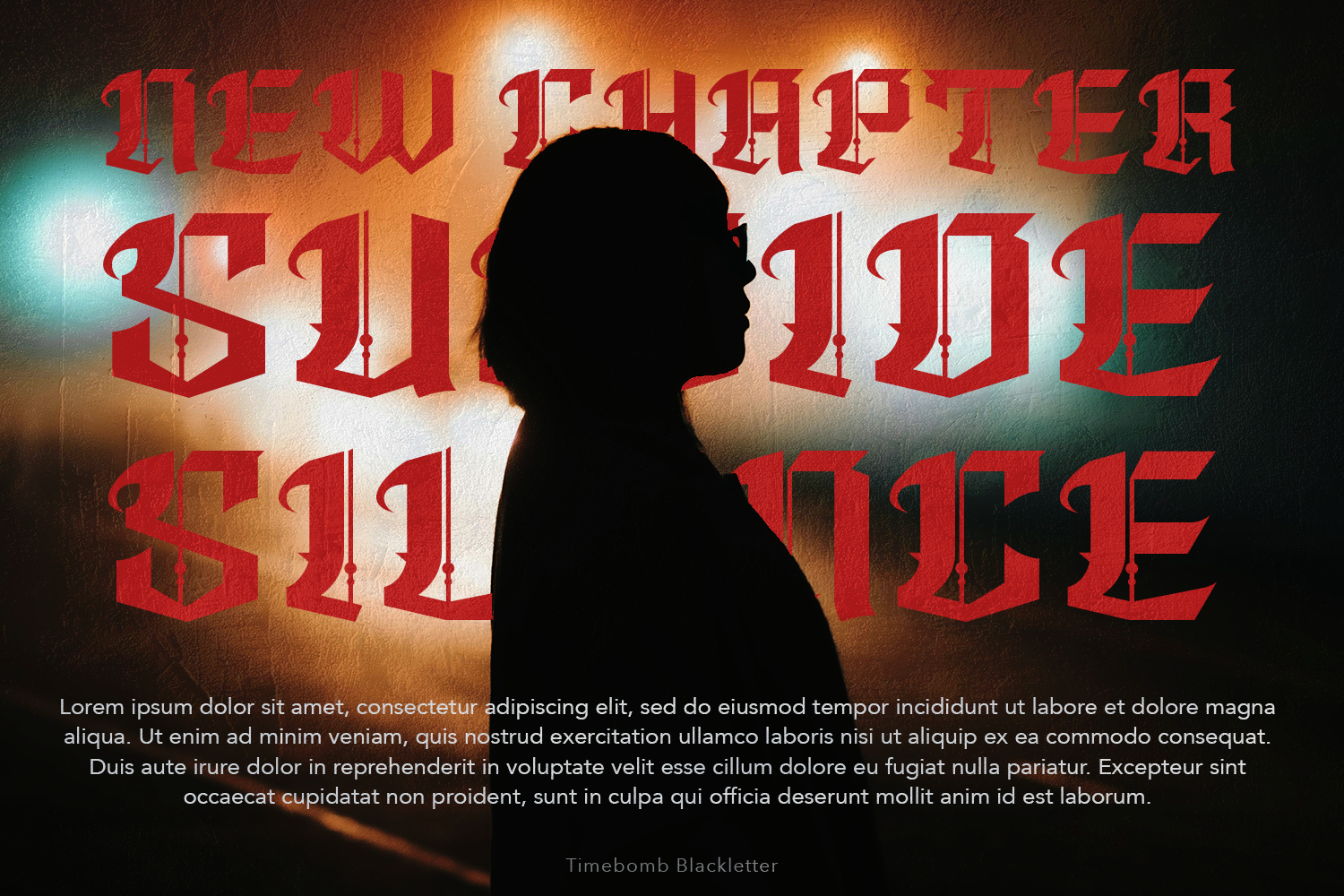 Timebomb Blackletter Font