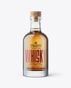 200ml Oslo Whiskey Bottle Mockup