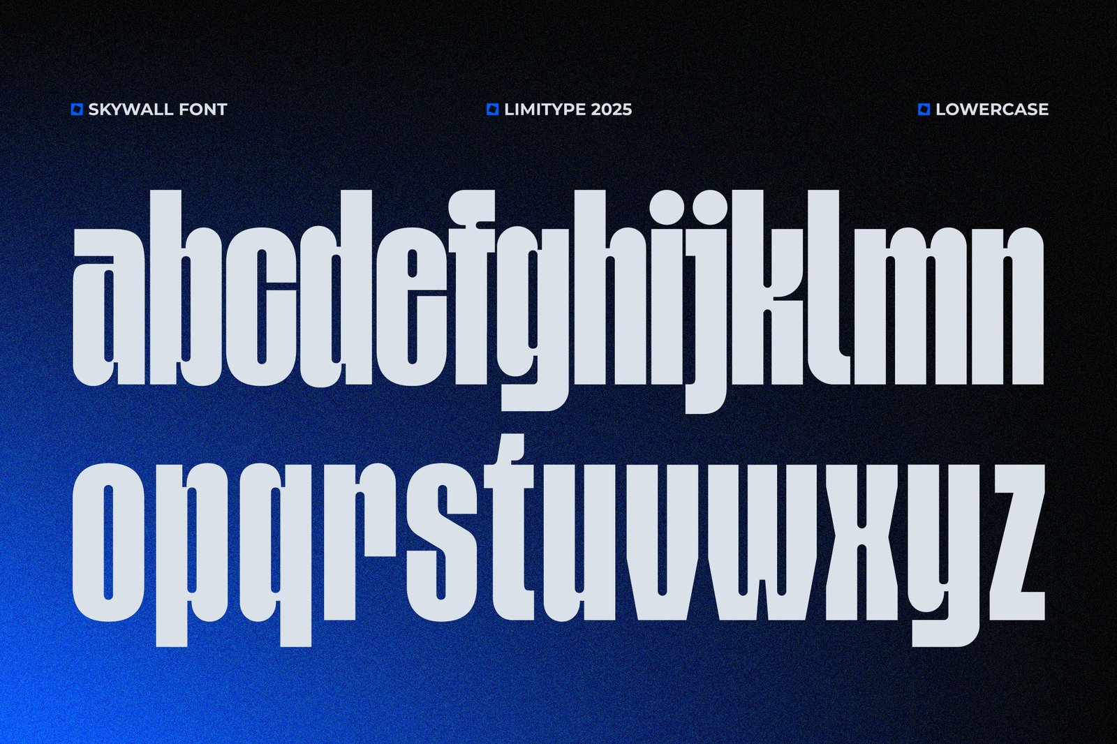 Skywall - Condensed Font