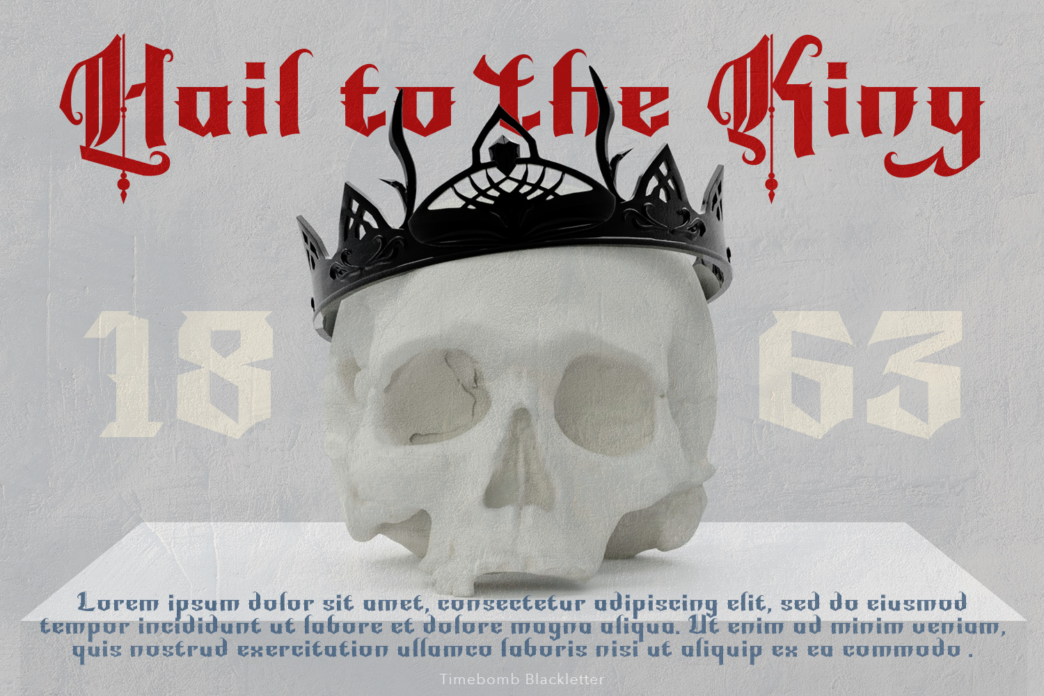 Timebomb Blackletter Font