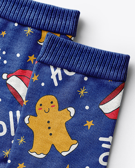 Two Socks Mockup