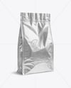 Metallic Food Bag Mockup