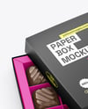 Chocolate Sweets Box Mockup