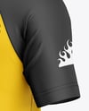T-Shirt Mockup - Back Half Side View