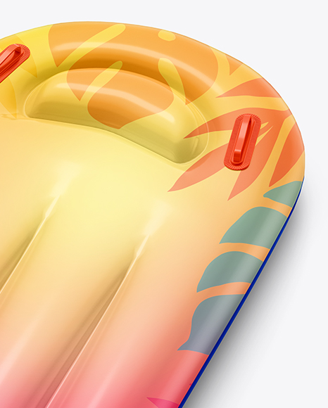 Glossy Inflatable Mattress Mockup