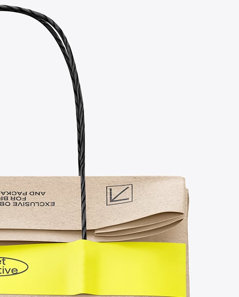 Kraft Paper Bag Mockup