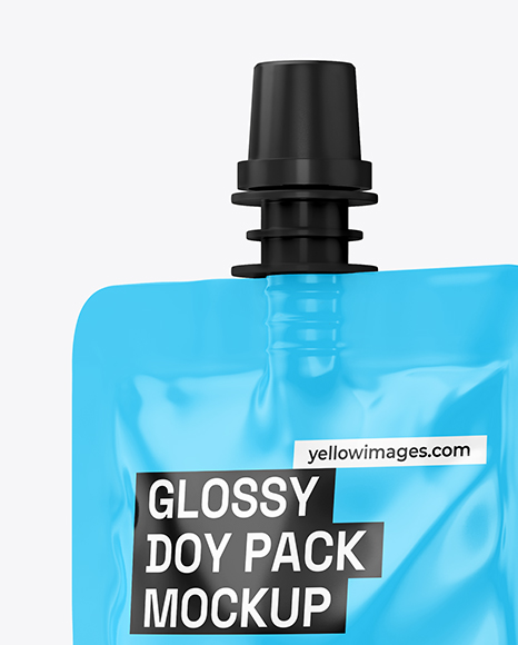 Glossy Doy Pack Mockup